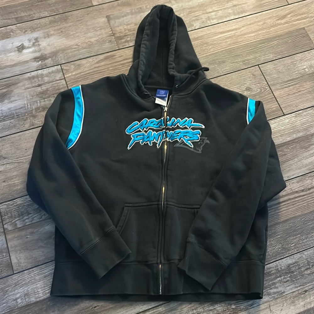 Carolina panthers zip up